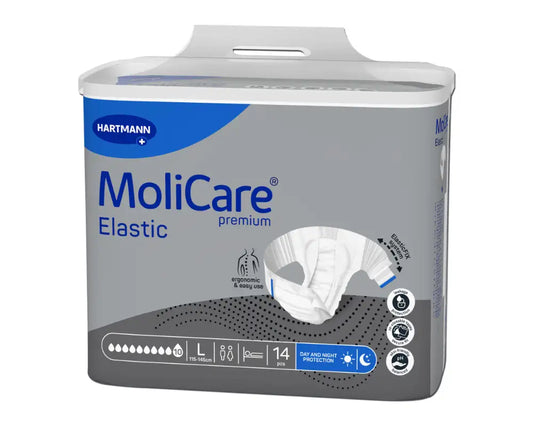 HARTMANN - MoliCare - Couche adulte 10 Gouttes - Premium Elastic
