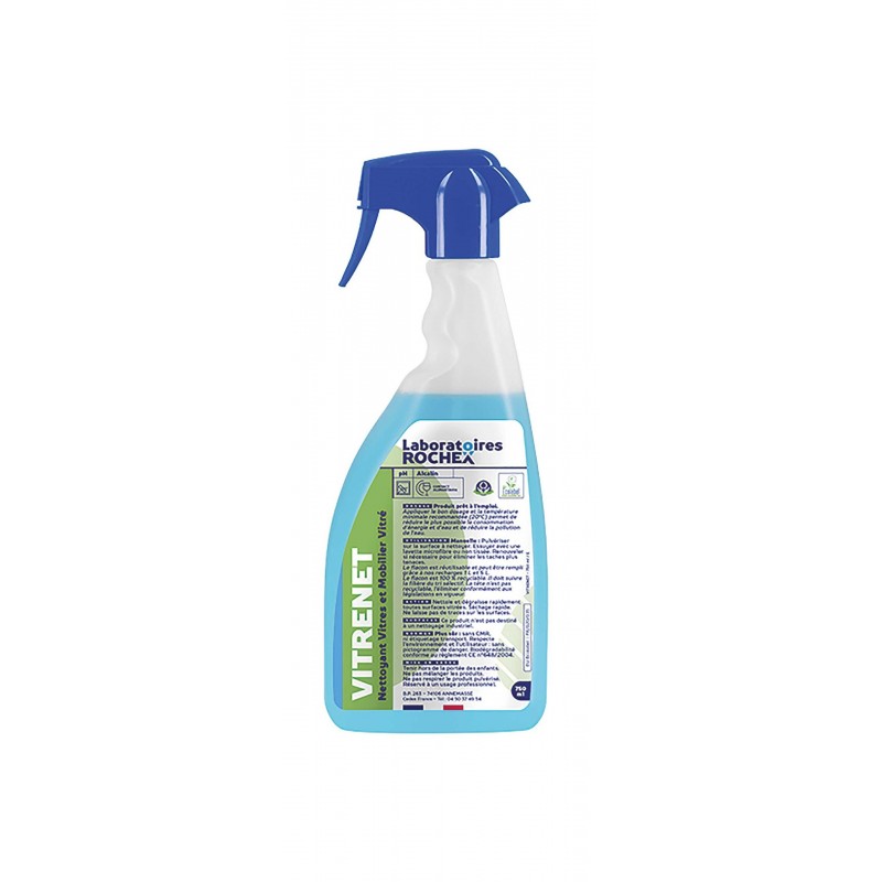 Abena - Nettoyant vitres Vitrenet spray 750ml Ec - 1 pièce