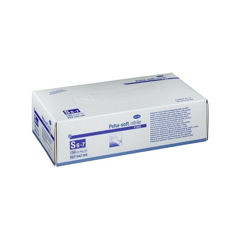 HARTMANN - Gant d'examen en nitrile non poudré Peha-soft nitrile fino - Boite de 150