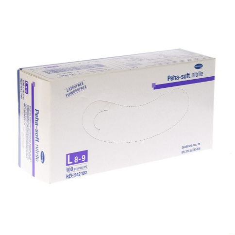 HARTMANN - Gant d'examen en nitrile non poudré Peha-soft nitrile PF - Boite de 100