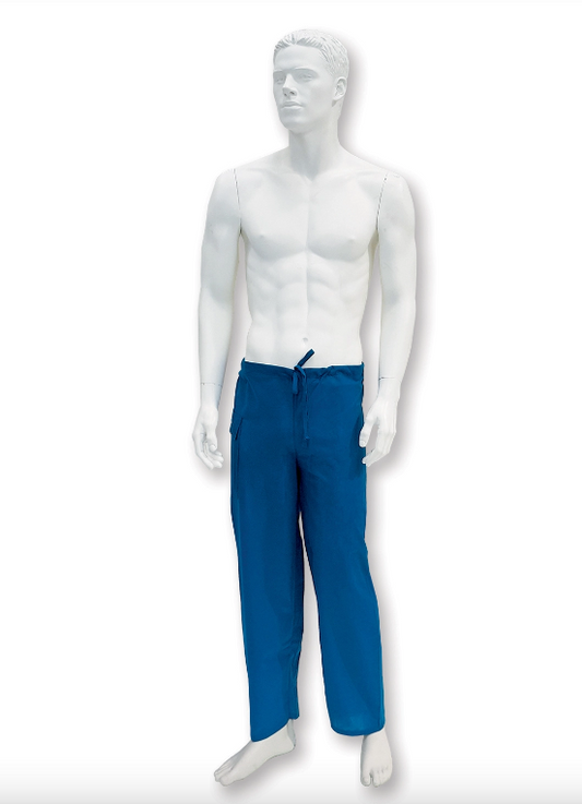 Pantalons chirurgicaux avec attaches non tissé, non stérile - 1 pièce