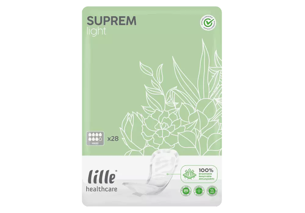 LILLE - Protection urinaire femme - Light Maxi - Sachet de 28 pièces