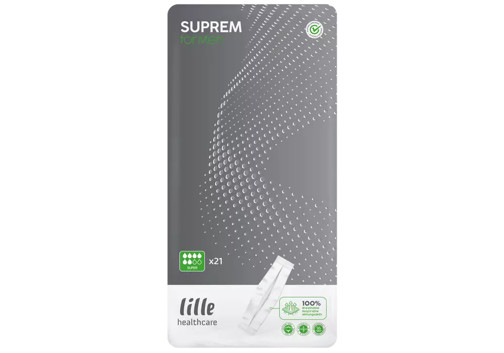LILLE - Protection urinaire homme - Super - Sachet de 21 pièces