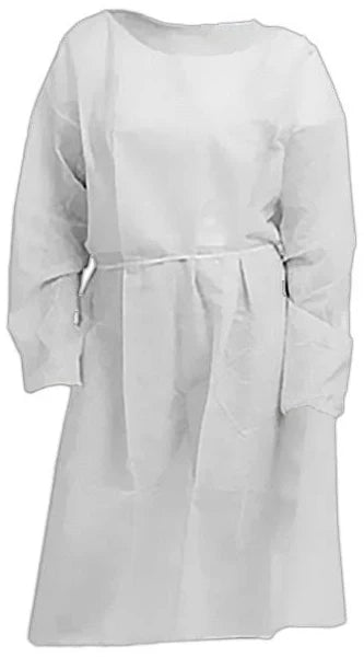 Abena - Blouse de protection en PP 23g avec poignets élastiqués 112x137cm - 10 pièces