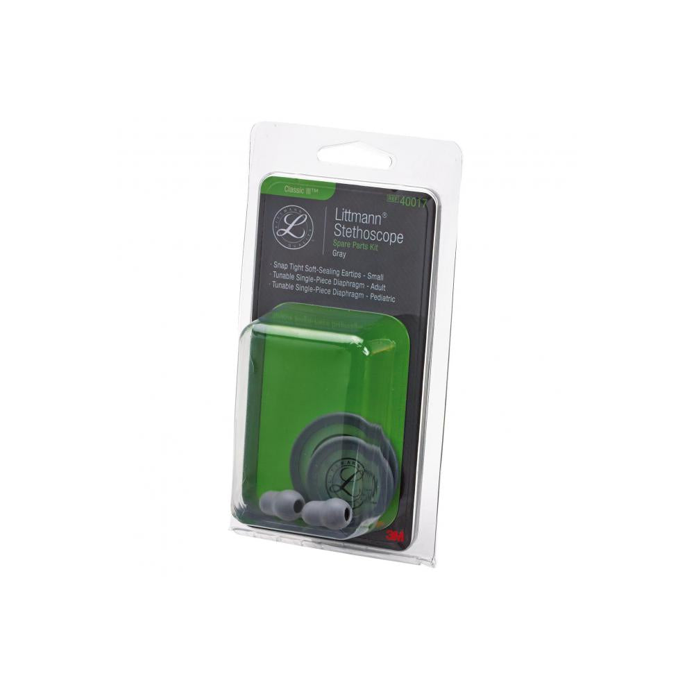 Littmann - Kit pièces détachées pour stéthoscope 3M Classic III - Cardiologie IV et Core - Gris