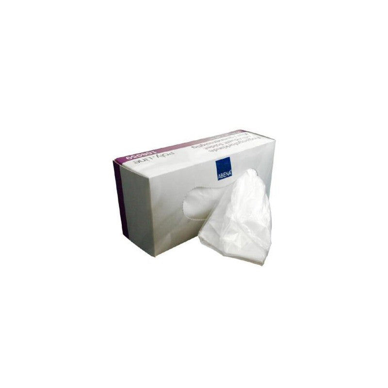 Abena - Tablier de protection transparent 125 x 81 cm - Boite de 50 pièces