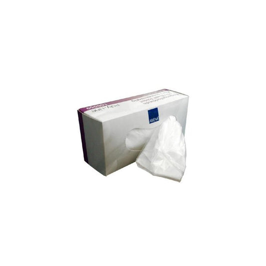 Abena - Tablier de protection transparent 125 x 81 cm - Carton de 450 pièces