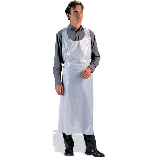 Abena - Tablier avec 2 plis imperméable et absorbante en Cellulose 24g/m² et polyéthylène 14µm - 1 pièce