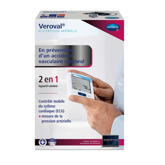 HARTMANN - Veroval Tensiomètre de bras avec fonction ECG* intégrée - 2 en 1