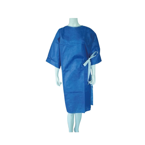 Abena - chemise pour patient en SMS avec traitement Soft 35g/m² - Sachet de 10 pièces