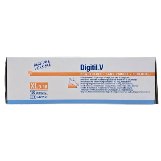 HARTMANN - Gant d'examen en vinyle non poudré DIGITIL V - Boite de 150