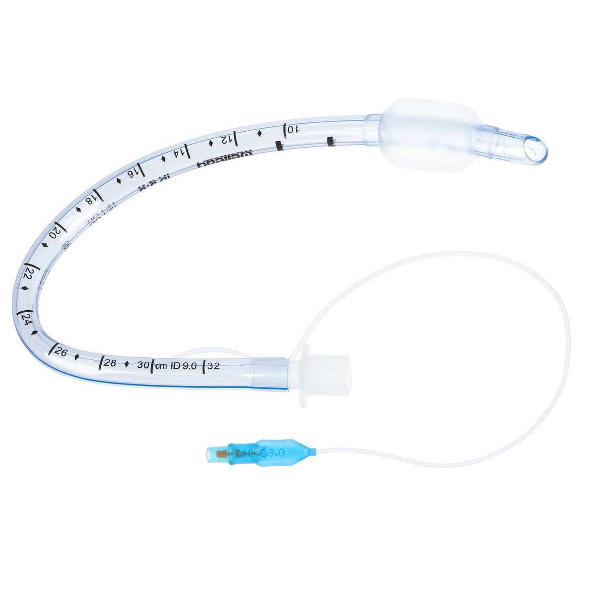 Zarys Sonde trachéale orale, à ballonnet, taille 9,0 - Vendu à l’unité
