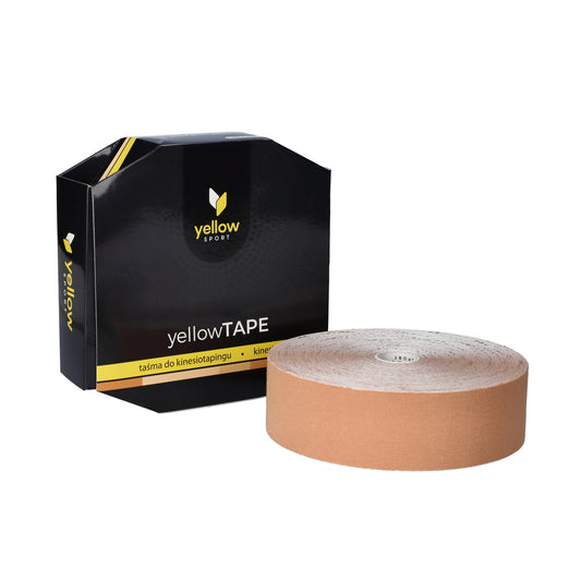 Zarys YellowTAPE Kinesiotape 5cm x 32m coloris beige - Vendu à l’unité