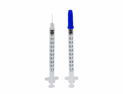 Chirana - Seringues Tuberculine 1ml Luer - Boite de 100 - Fabriqués en Europe