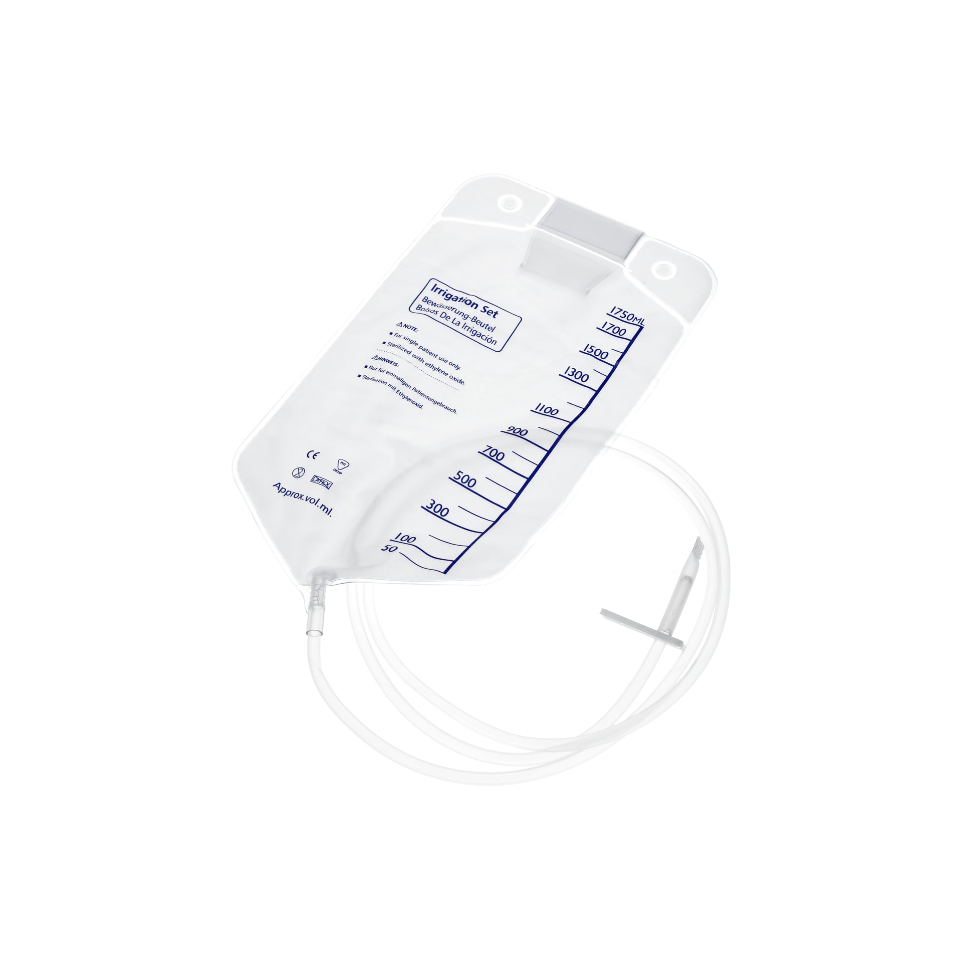 Zarys Sachet de lavement, 1750 ml, stérile - Carton de 50 unités