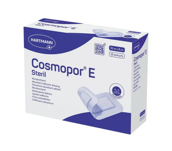 Hartmann - Cosmopor E Stérile - Pansements adhésifs 10 x 8 cm (25 unités)