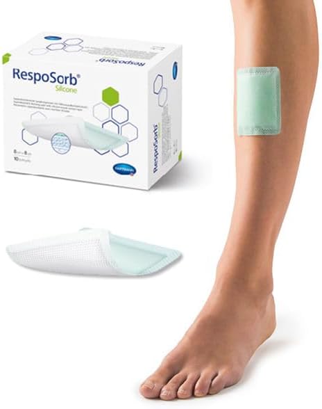 Hartmann - Resposorb Silicone 20 x 25 cm - Carton de 6 Sets de 10 pièces