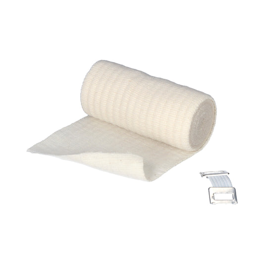 Zarys elastoBAND FLEX Bandage de maintien élastique, tissé, emballage papier non stérile 8 cm x 4 m - Carton de 124 unités