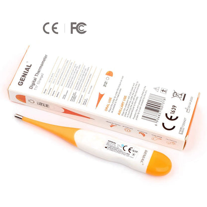 Genial - Thermomètre électronique numérique à pointe flexible