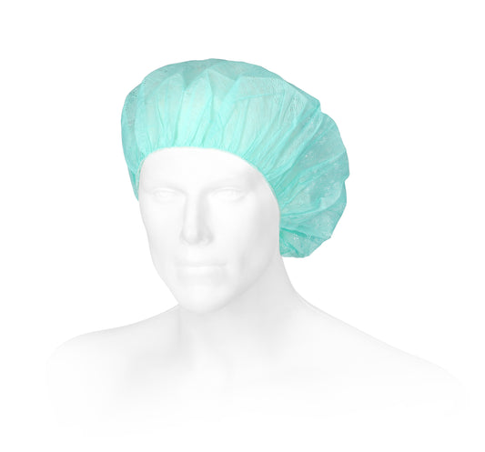 Zarys previoMedical - Casquette chirurgicale béret DONA, non stérile - Carton de 4 conditionnements de 100