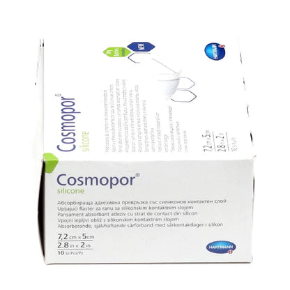 Hartmann Cosmopor® Silicone LPPR 5cm x 7.2 cm - Boîte de 10