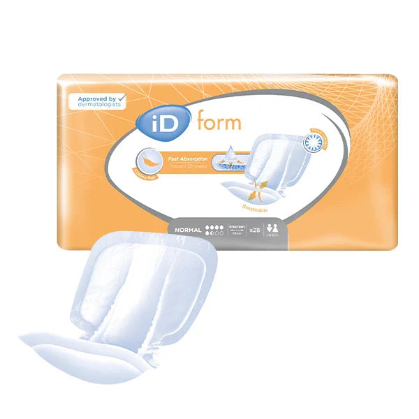 Ontex - Protection urinaire anatomique iD Form Normal - Carton de 3 sa ...