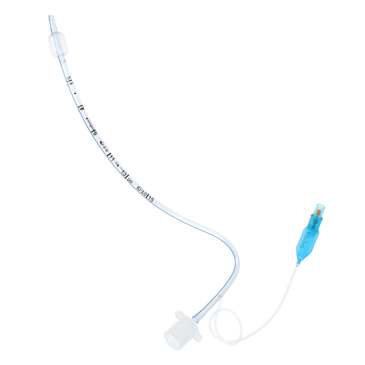 Zarys Sonde trachéale nasale, à ballonnet, taille 7,5 - Vendu à l’unité