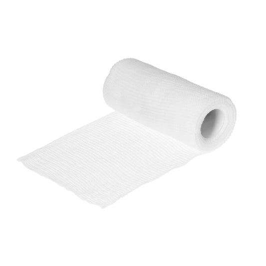 Zarys Pansements de gaze cohésive Crepp, non stériles, 12 cm x 4 m - Carton de 80 unités