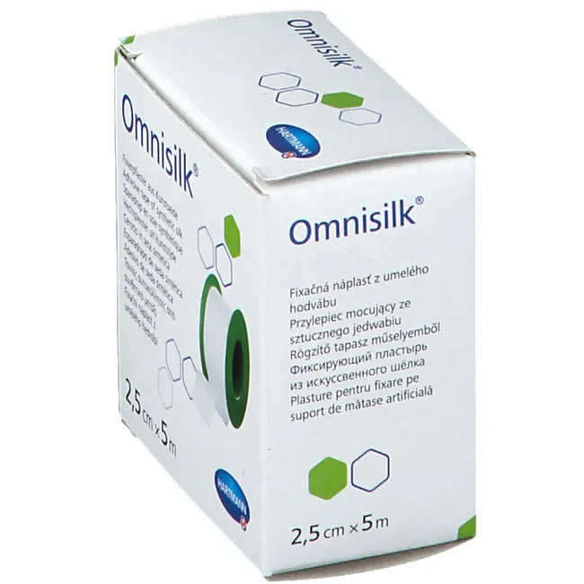 Hartmann Omnisilk® non LPPR - Sparadrap en soie synthétique - Unité