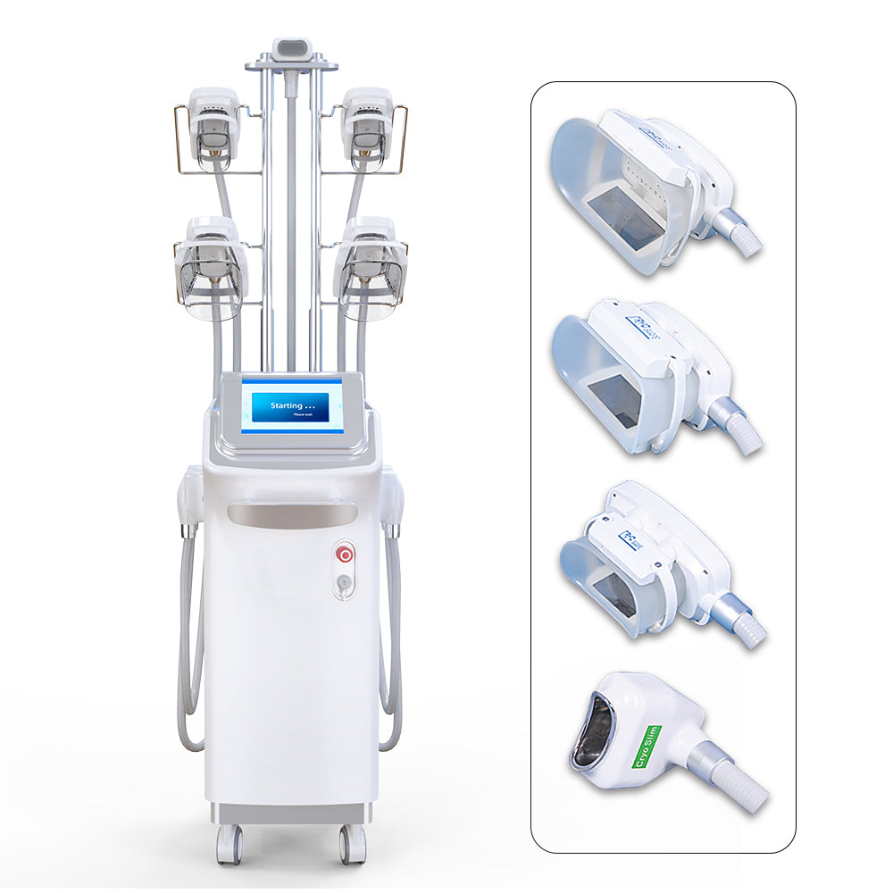 Cryothérapie pour Minceur Corporelle - Machine de Cryolipolyse avec 5 Poignées