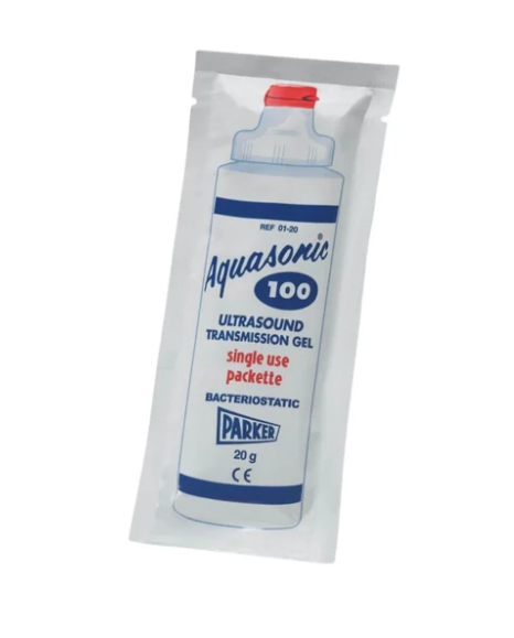 PARKER - Gel échographique non-stérile monodose 20G Aquasonic 100 - 10 Pièces