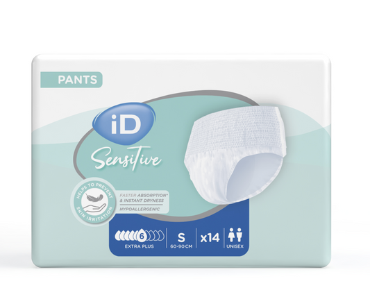 Ontex - Slip absorbant iD Pants Plus - Sachet de 14 pièces