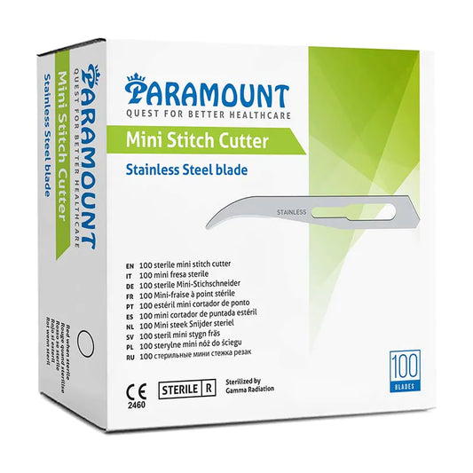 Lame coupe fil - Acier inoxydable - Boite de 100