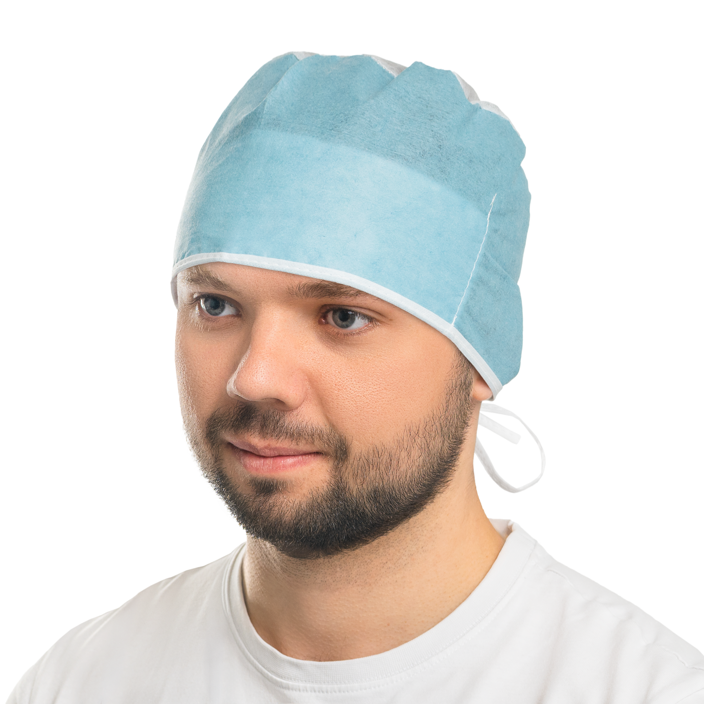 Zarys previoMedical - Casquette chirurgicale avec attaches ROS, non stérile - Carton de 6 conditionnements de 50