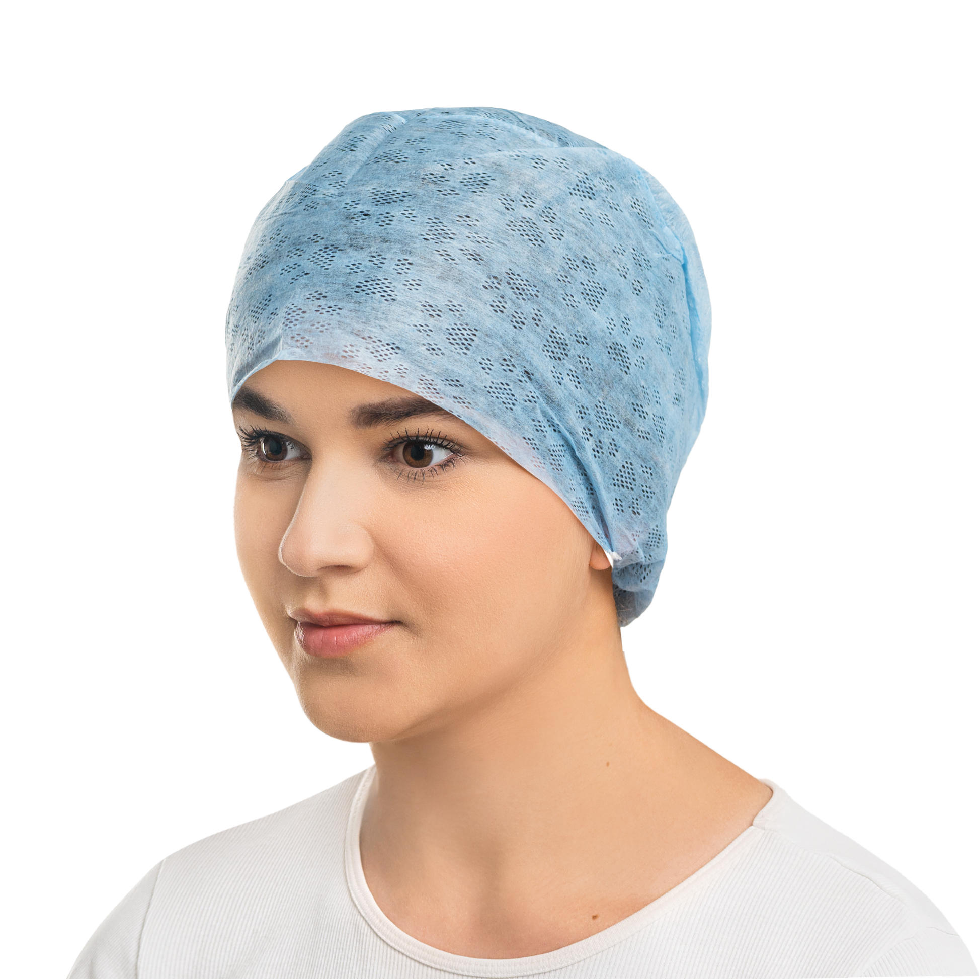 Zarys previoMedical - Coiffe chirurgicale avec caoutchouc LILI, non stérile - Carton de 6 conditionnements de 100