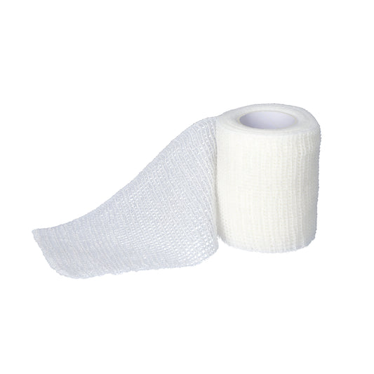 Zarys Pansements de gaze cohésive Crepp, non stériles, 6 cm x 4 m - Carton de 200 unités