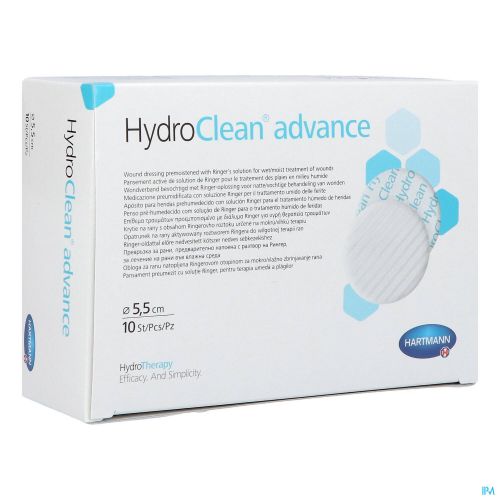 HARTMANN - Hydroclean Advance - Pansement stérile hydro-réactif - Boite de 10 pièces
