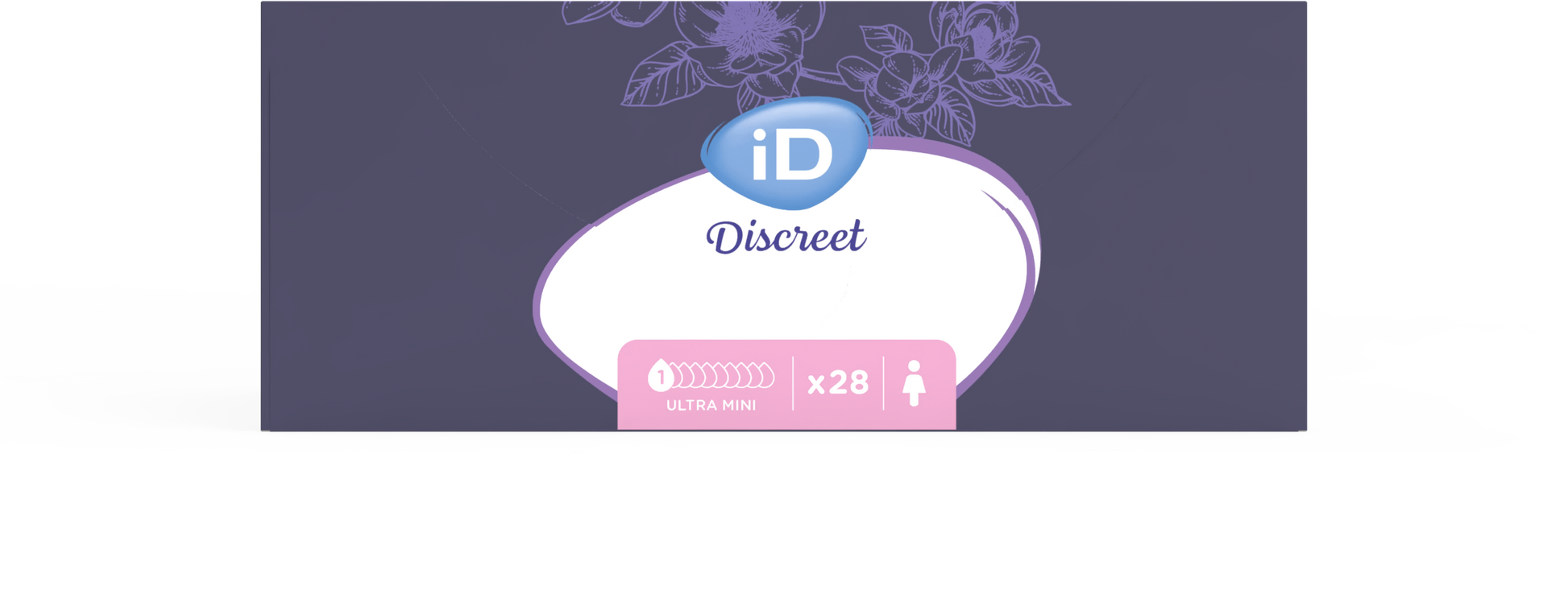 Ontex - Protection urinaire absorbante iD Discreet light Ultra Mini - Sachet de 28 pièces - visuel 2