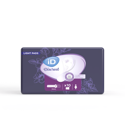 Ontex - Protection urinaire absorbante iD Discreet light Maxi - Sachet de 10 pièces - visuel 2
