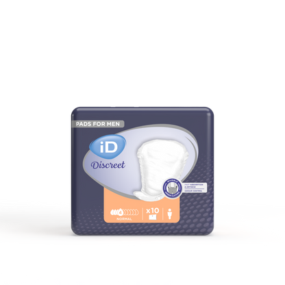 Ontex - Protection urinaire absorbante iD Discreet light for men Normal - Sachet de 10 pièces - visuel 2