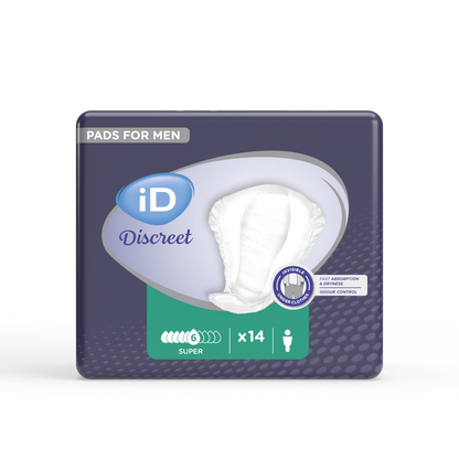 Ontex - Protection urinaire absorbante iD Discreet light for men Super - Sachet de 14 pièces - visuel 2
