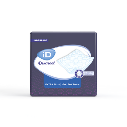 Ontex - Alèse absorbante iD Discreet Underpads Extra Plus 60x90 - Sachet de 30 pièces - visuel 2