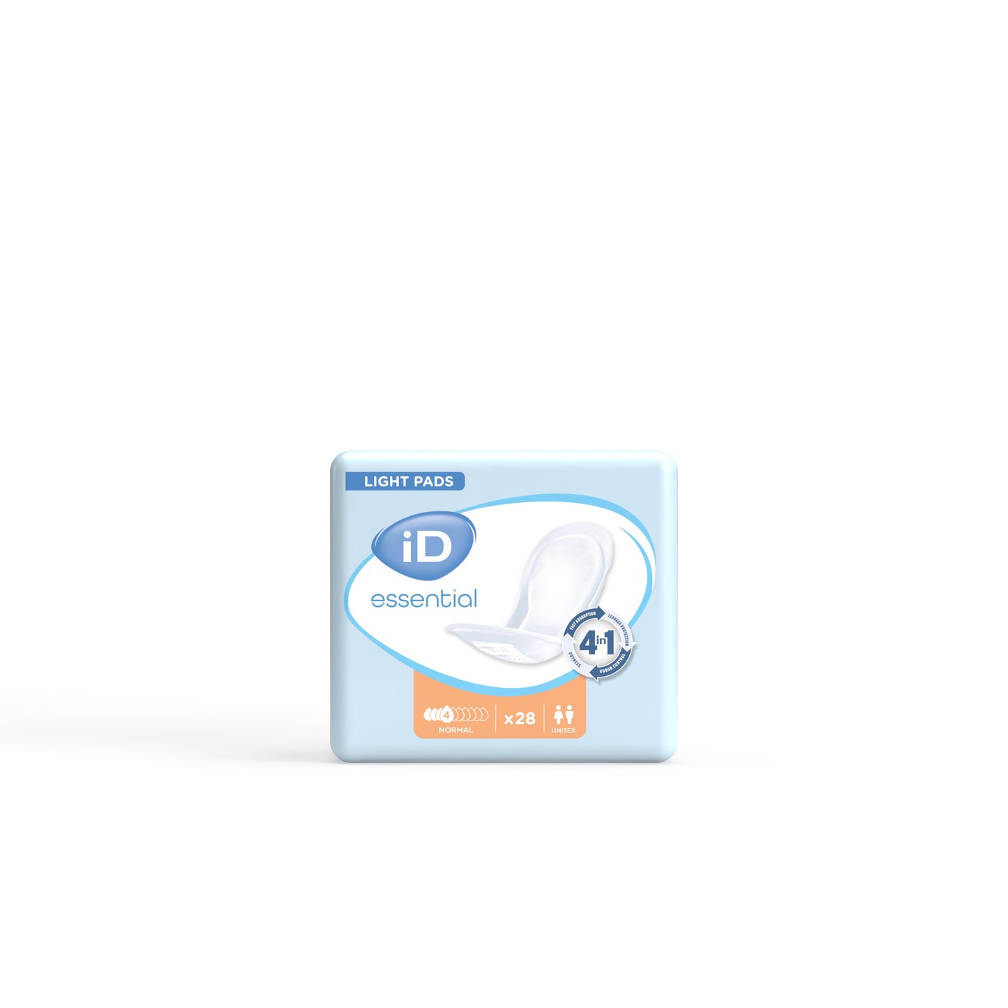 Ontex - Protection urinaire absorbante iD Essential Light pads Normal - Sachet de 28 pièces - visuel 2