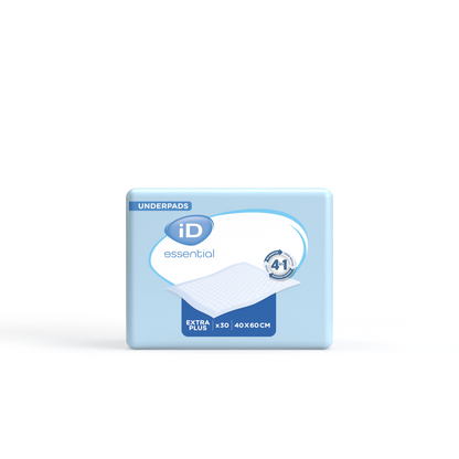 Ontex - Alèse absorbante iD Essential Underpads Extra Plus 40x60 - Sachet de 30 pièces - visuel 2
