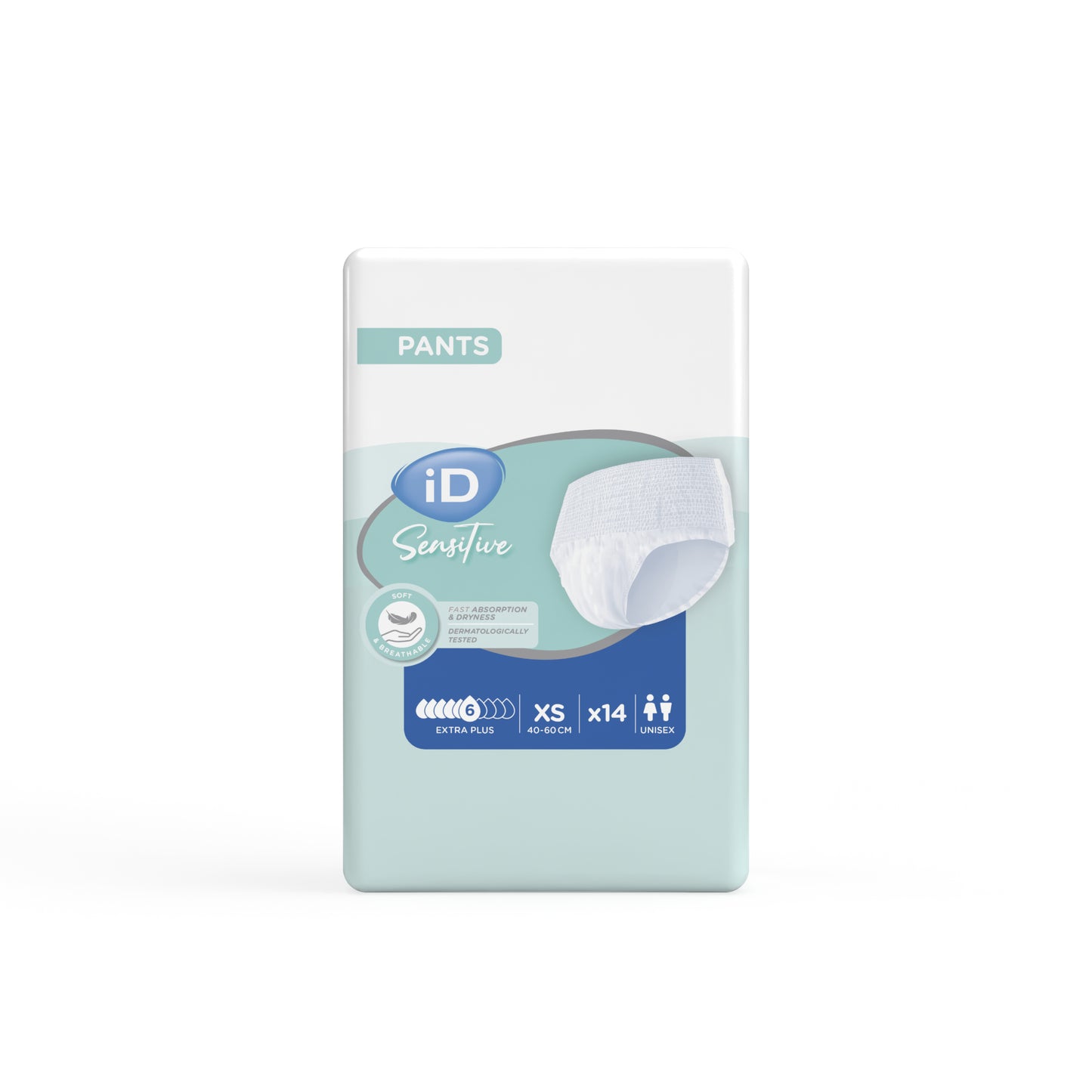 Ontex - Culotte absorbante iD Sensitive Pants Extra Plus XS - Sachet de 14 pièces - visuel 3