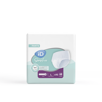 Ontex - Culotte absorbante iD Sensitive Pants Maxi L - Sachet de 10 pièces - visuel 3