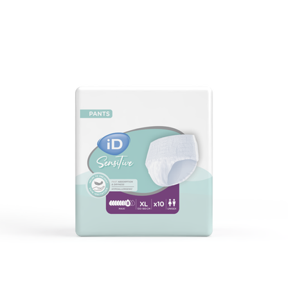 Ontex - Culotte absorbante iD Sensitive Pants Maxi XL - Sachet de 10 pièces - visuel 3