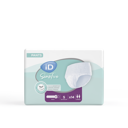 Ontex - Culotte absorbante iD Sensitive Pants Maxi S - Sachet de 14 pièces - visuel 3