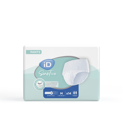 Ontex - Culotte absorbante iD Sensitive Pants Extra Plus M - Sachet de 14 pièces - visuel 3