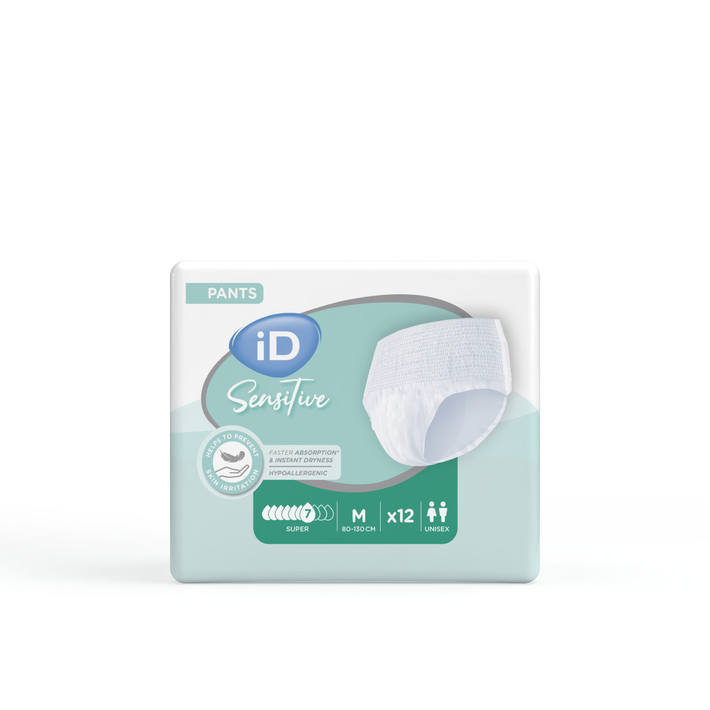 Ontex - Culotte absorbante iD Sensitive Pants Super M - Sachet de 12 pièces - visuel 3